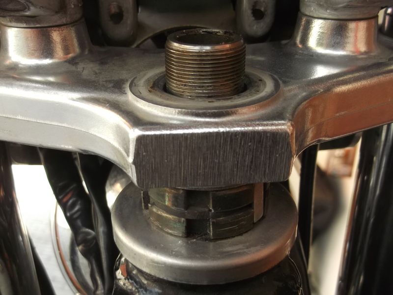 Steering Head Bearings and Races Replaced HowTo With Pictures